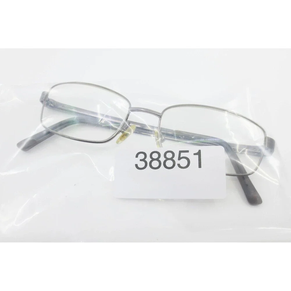 Safilo 7181 0JEW Gunmetal Grey Rectangular Metal Eyeglasses Frames 54-17-145